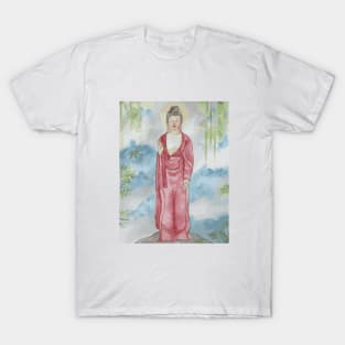 Serene Standing Buddha T-Shirt